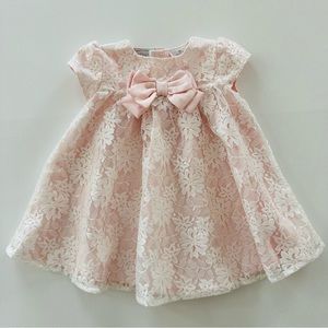 Koala Baby Boutique 6 Months Pink Lace Party Dress
